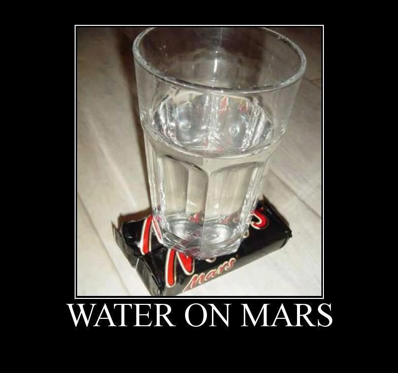 Illustration for article titled Everyone on the Internet Had the Same Joke About Finding Water on Mars